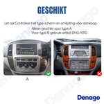Toyota Land Cruiser LC100 CarPlay autoradio | 2005 t/m 2007 | Denago DNG-A338 | 9 inch | Android 13 | Draadloos CarPlay & Android Auto