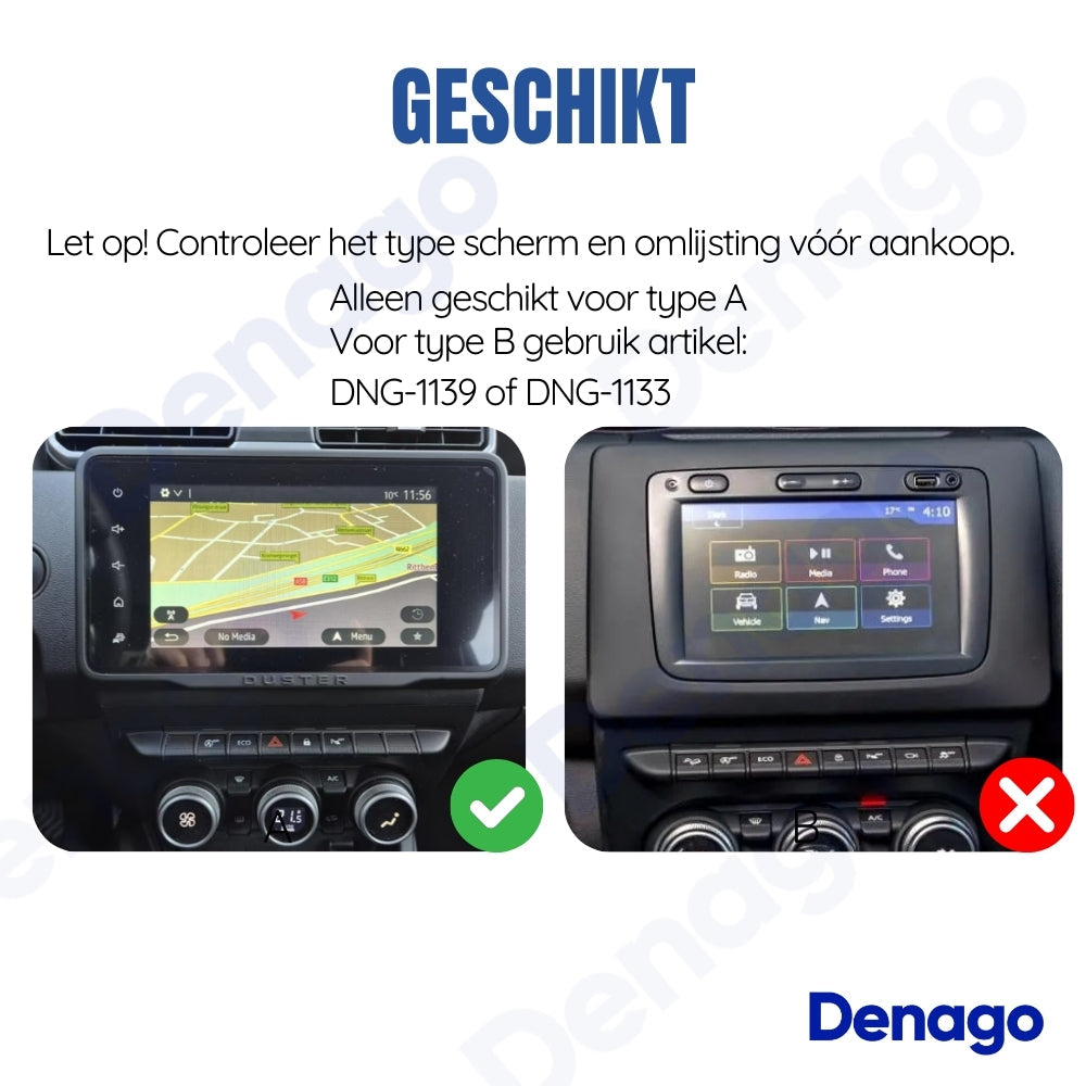 Dacia Duster Android 13 autoradio CarPlay Android Auto 2021-2024-4