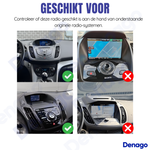 Ford Kuga CarPlay autoradio | 2013 t/m 2017 | Denago DNG-A87 | 9 inch | Android 13 | Draadloos CarPlay & Android Auto