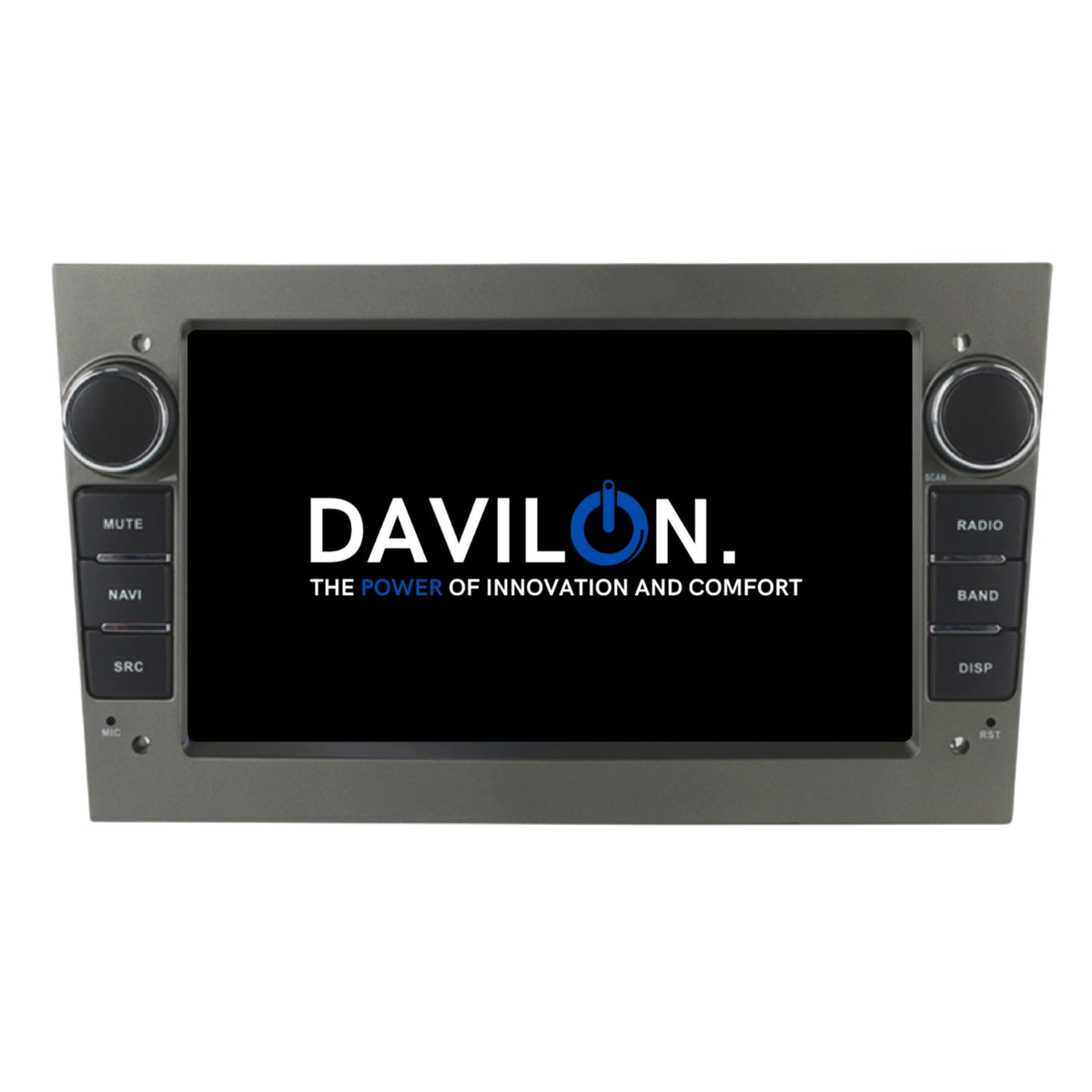 Opel CarPlay & Android Auto autoradio | 2000 t/m 2013 | Android 15 | Davilon | Opel Grijs-4