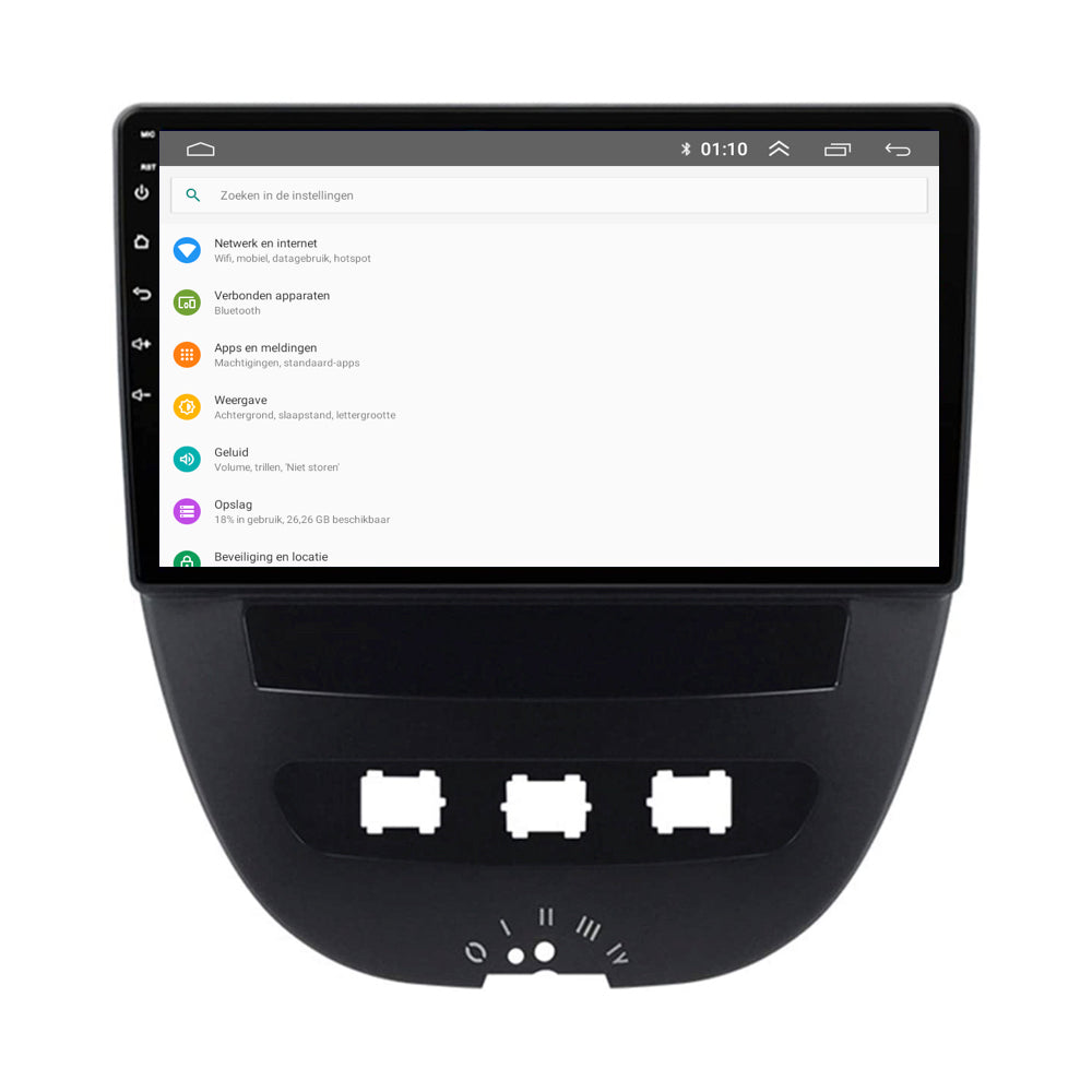 Kia Rio Android 13 autoradio CarPlay Android Auto 2011-2014