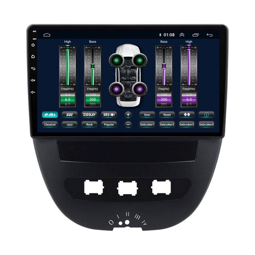Kia Rio Android 13 autoradio CarPlay Android Auto 2011-2014