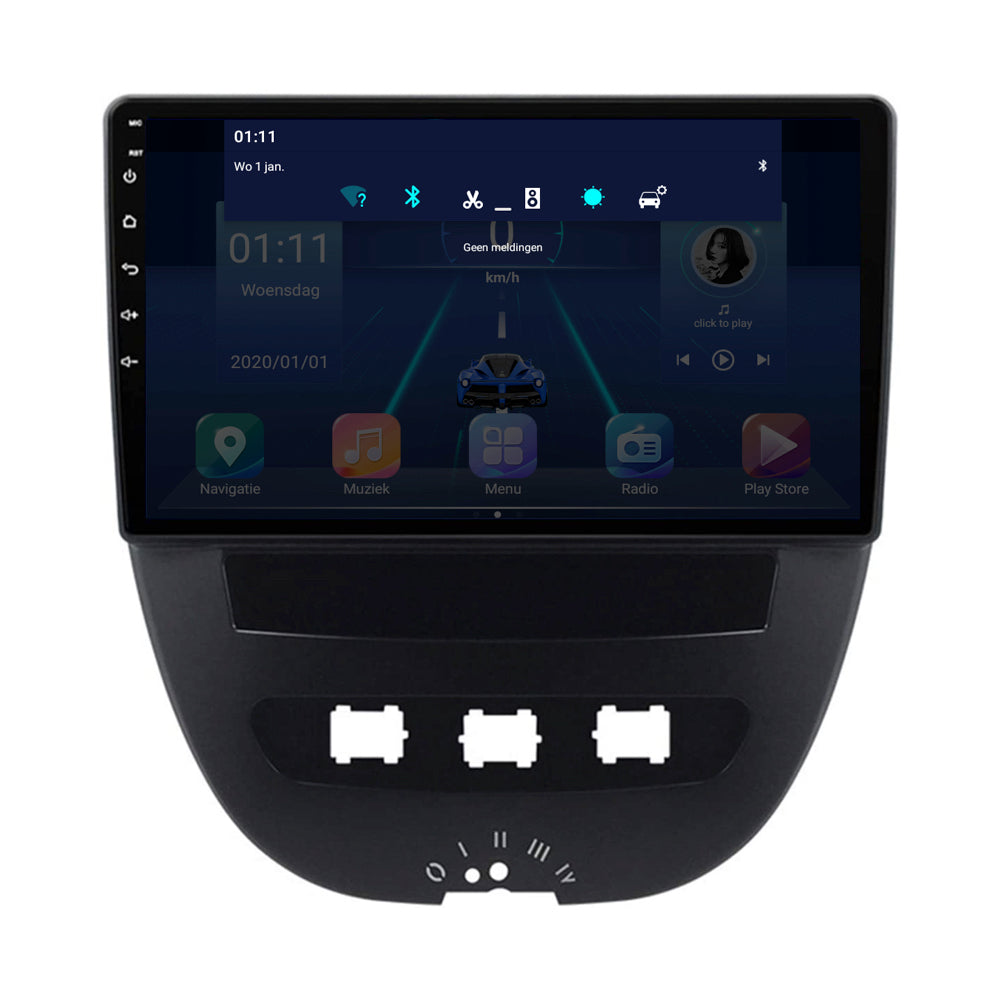 Kia Rio Android 13 autoradio CarPlay Android Auto 2011-2014
