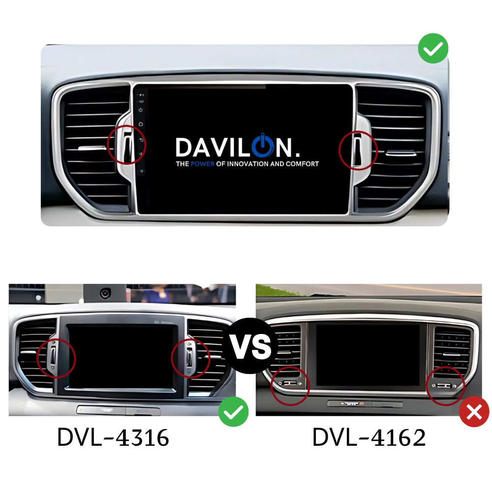Kia Sportage CarPlay & Android Auto autoradio | 2016 t/m 2019 | Android 15 | Davilon-4