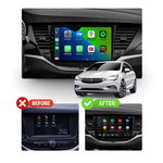 Opel Astra K autoradio CarPlay & Android Auto | 2016-2021