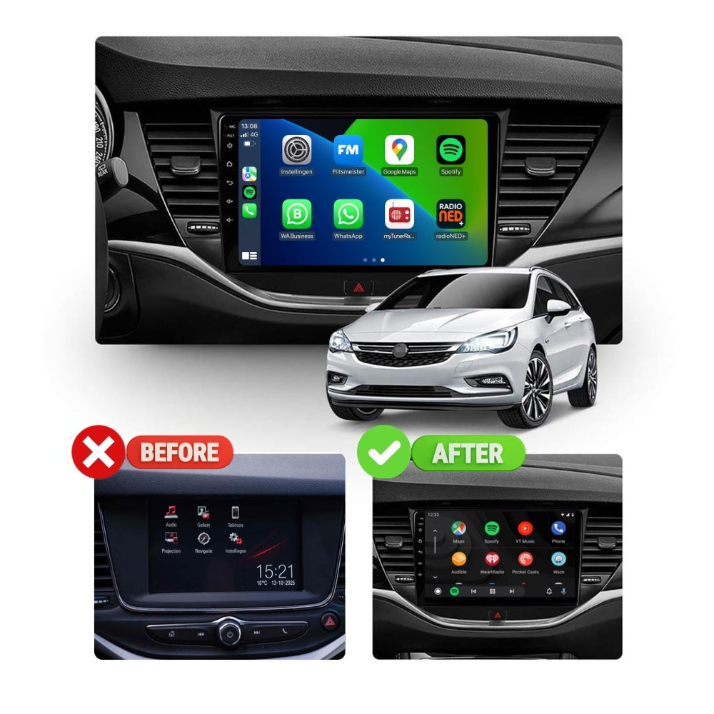 Opel Astra K autoradio CarPlay & Android Auto | 2016-2021-5