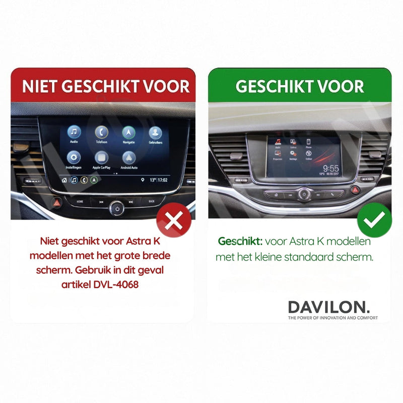 Opel Astra K autoradio CarPlay & Android Auto | 2016-2021-3