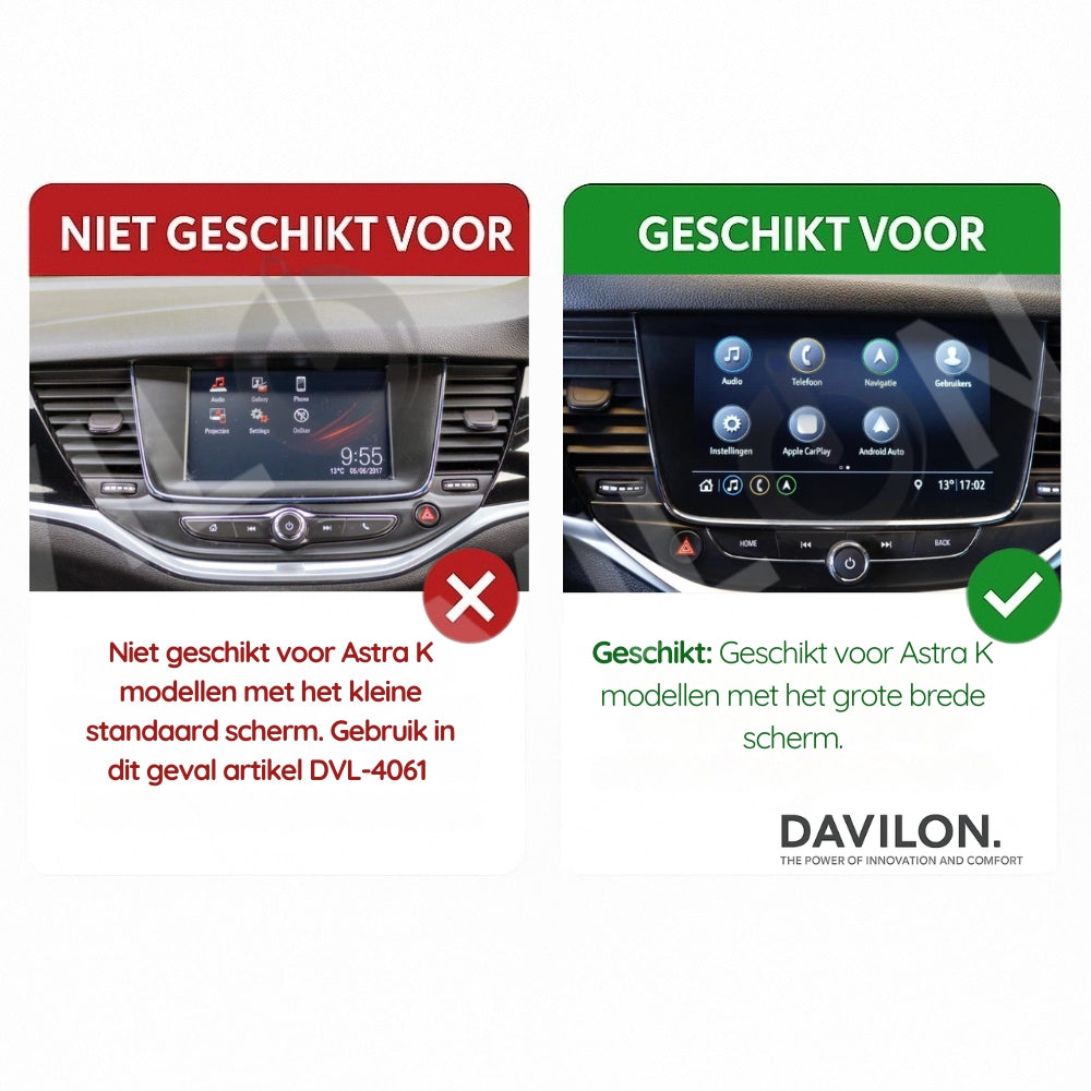 Opel Astra K | Android 13 | Autoradio | 2015 t/m 2021 | CarPlay & Android Auto-3
