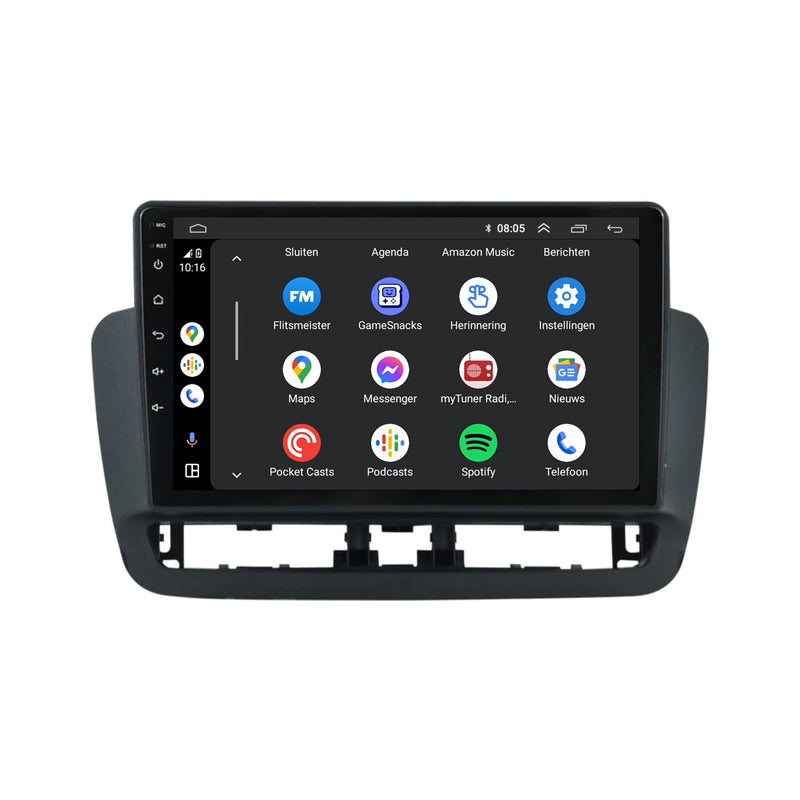 Seat Ibiza CarPlay & Android Auto autoradio | 2008 t/m 2014 | Android 13 | Davilon | Met knoppen-2