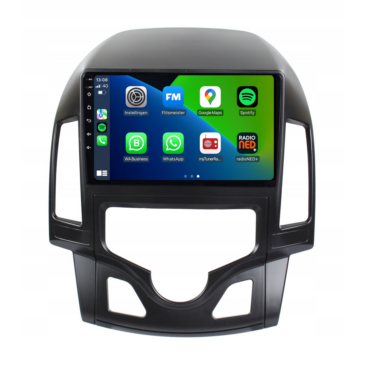 Hyundai i30 | Android 13 | Autoradio | 2007 t/m 2012 | Carplay & Android Auto | Automatische Airco-1