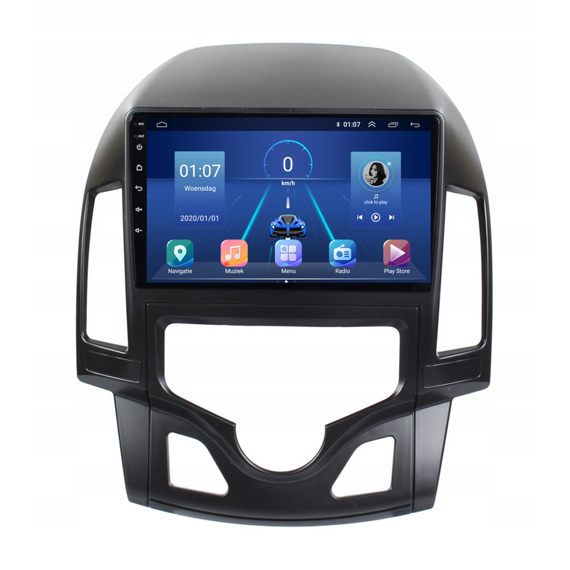 Hyundai i30 | Android 13 | Autoradio | 2007 t/m 2012 | Carplay & Android Auto | Automatische Airco-7