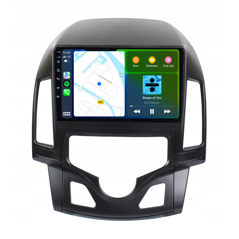 Hyundai i30 | Android 13 | Autoradio | 2007 t/m 2012 | Carplay & Android Auto | Automatische Airco-8