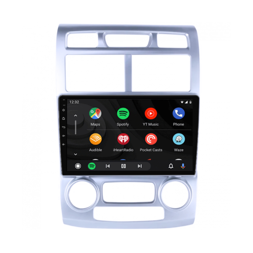 Kia Sportage CarPlay Autoradio | 2004 t/m 2010 | Zilver-3