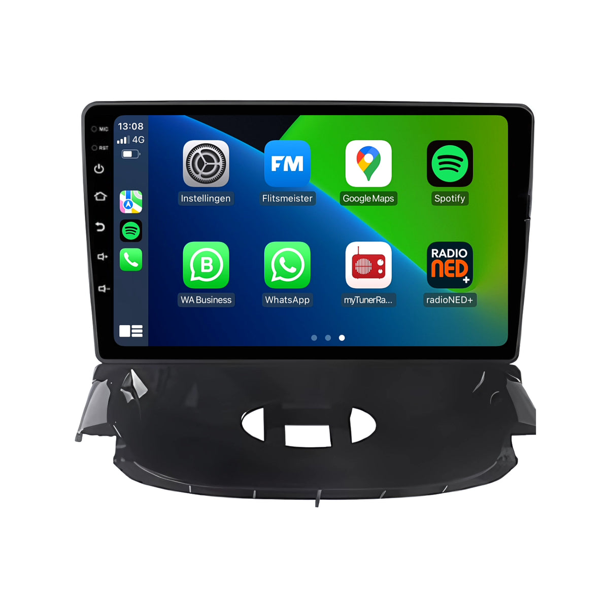 Citroën C2 & Peugeot 206 | Android 13 | Autoradio | 2004 t/m 2013 | CarPlay & Android Auto-1