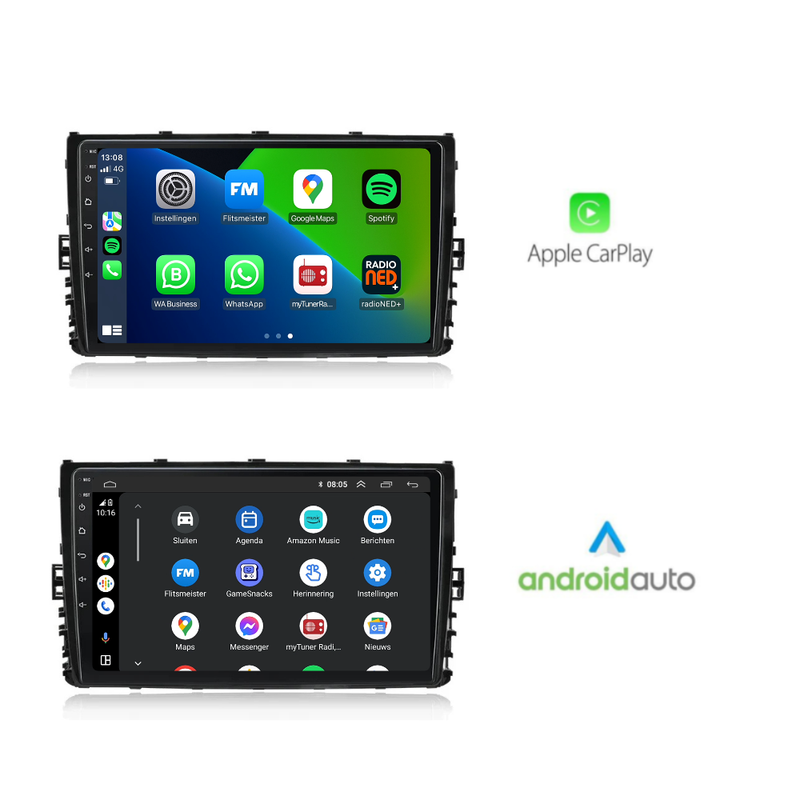 Volkswagen T-cross CarPlay Autoradio | 2018 t/m 2021 | Android 13 | 2+64GB-2