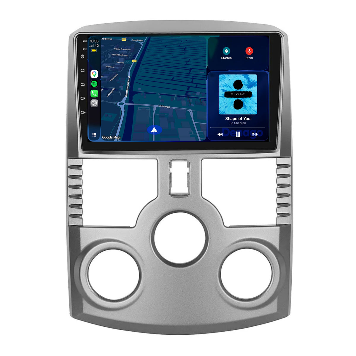 Daihatsu Terios CarPlay autoradio | 2006 t/m 2016 | Denago DNG-A410 | 9 inch | Android 13 | Draadloos CarPlay & Android Auto-5