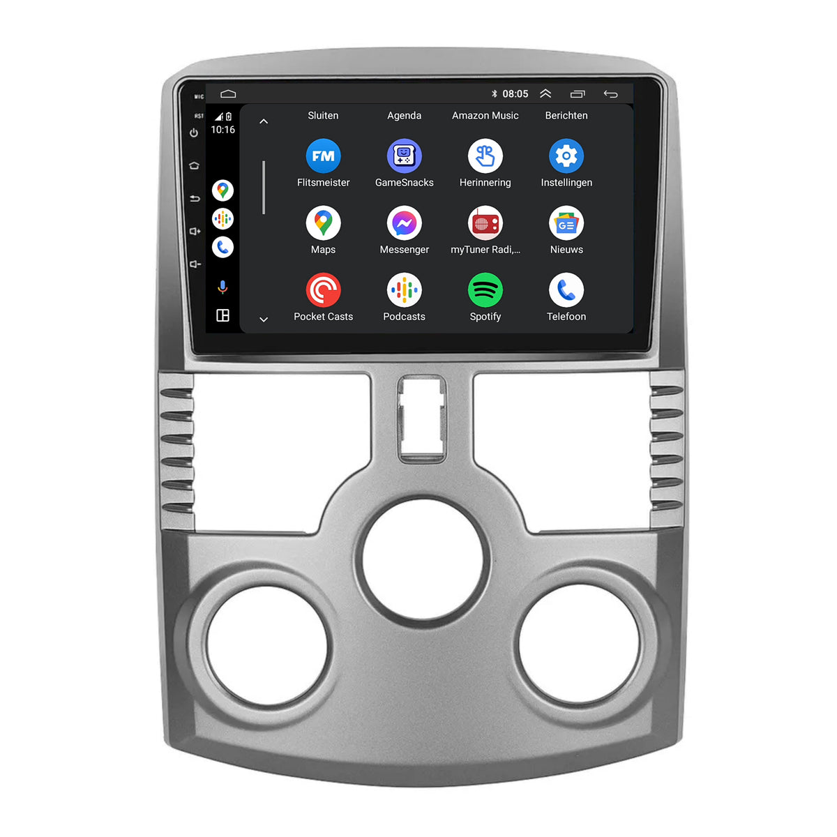 Daihatsu Terios | Android 13 | Autoradio | 2006 t/m 2016 | CarPlay & Android Auto-3