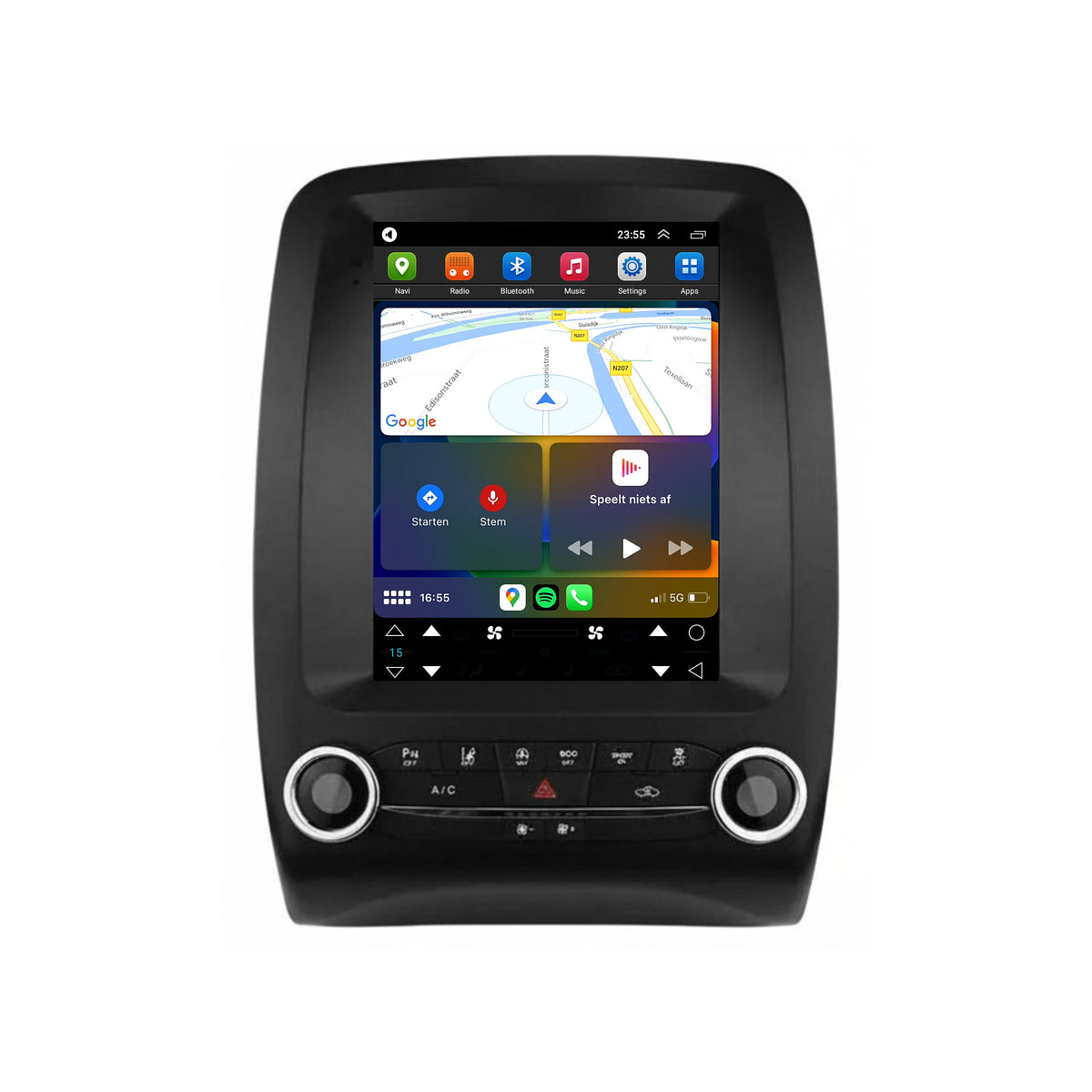 Dodge Durango CarPlay & Android Auto autoradio | 2014 t/m 2020 | Android 15 | Davilon-4