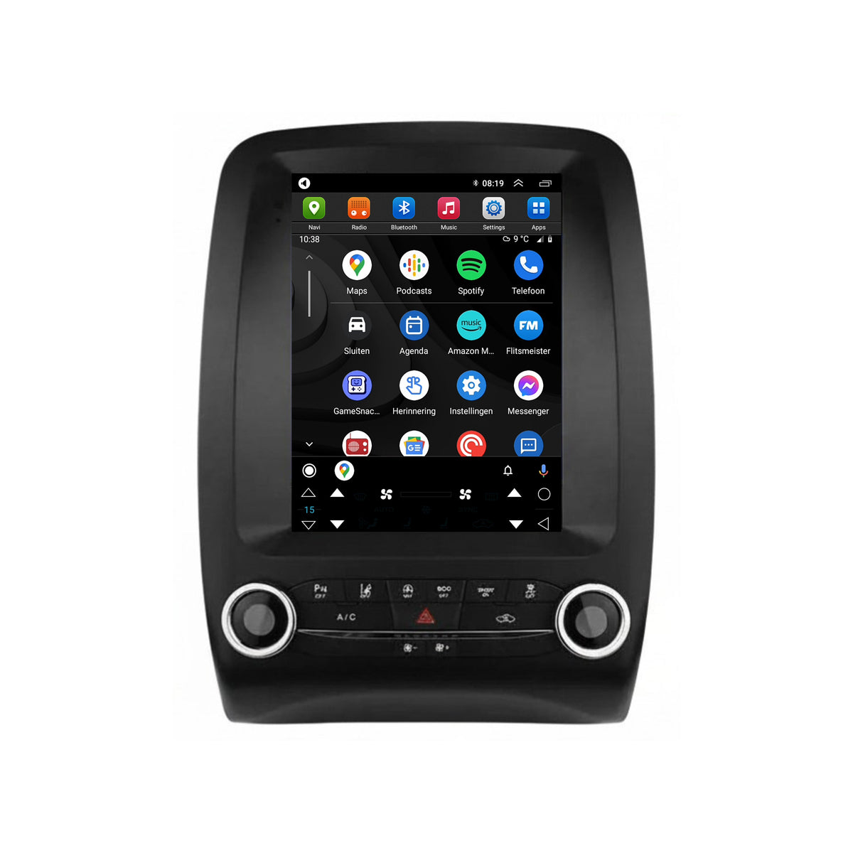 Dodge Durango CarPlay & Android Auto autoradio | 2014 t/m 2020 | Android 15 | Davilon-3