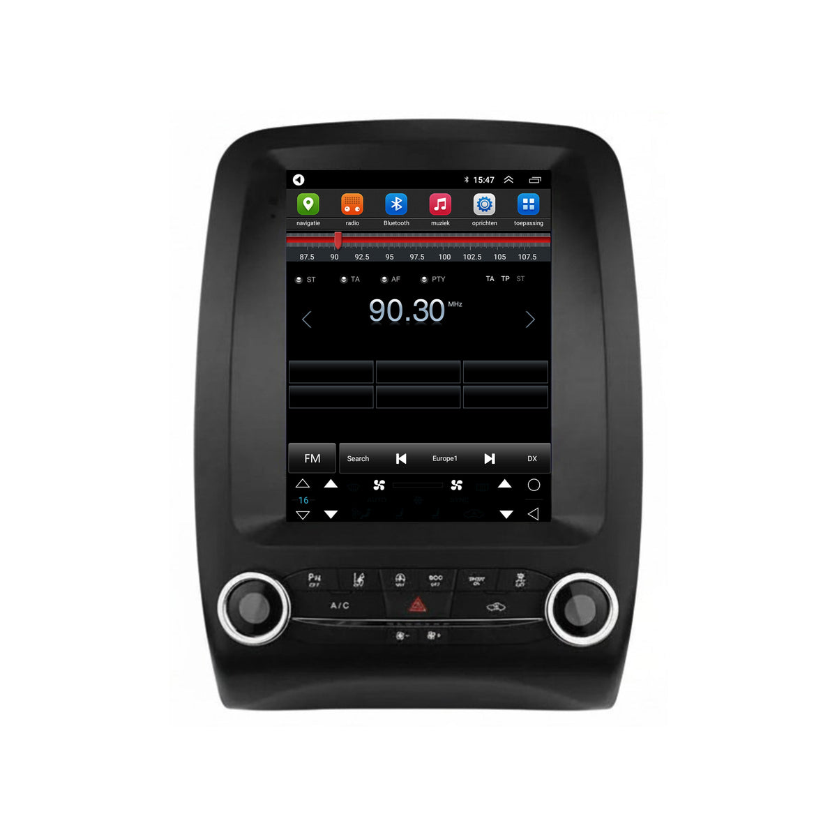 Dodge Durango CarPlay & Android Auto autoradio | 2014 t/m 2020 | Android 15 | Davilon-7