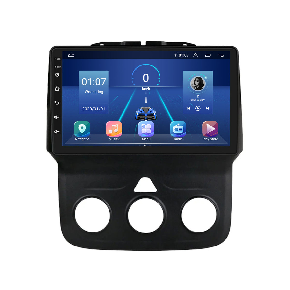 Dodge RAM CarPlay & Android Auto autoradio | 2014 t/m 2018 | Android 15 | Davilon-6