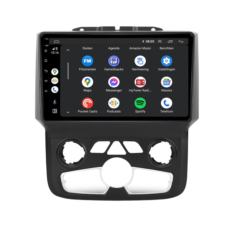 Dodge RAM CarPlay & Android Auto autoradio | 2014 t/m 2018 | Android 15 | Davilon | Auto Airco-3
