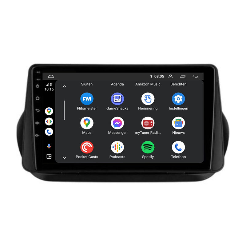 Peugeot Bipper CarPlay & Android Auto autoradio | 2008 t/m 2019 | Android 15 | Davilon DVL-4451-3