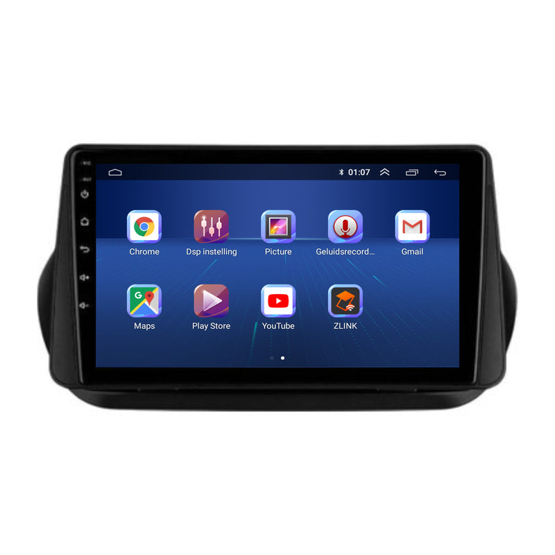 Fiat Fiorino CarPlay & Android Auto autoradio | 2003 t/m 2008 | Android 15 | Davilon-6