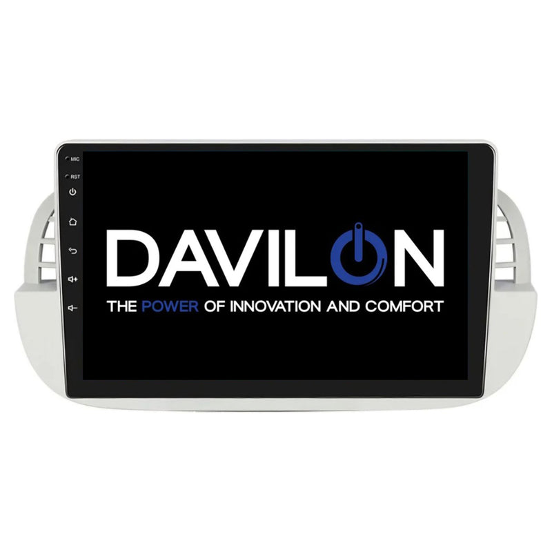 Fiat 500 | Android 13 | Autoradio | 2007 t/m 2015 | CarPlay & Android Auto | Wit-8