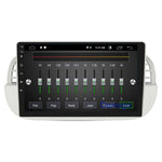 Fiat 500 CarPlay autoradio Wit | 2007 t/m 2015 | Denago DNG-A408 | 9 inch | Android 13 | Draadloos CarPlay & Android Auto
