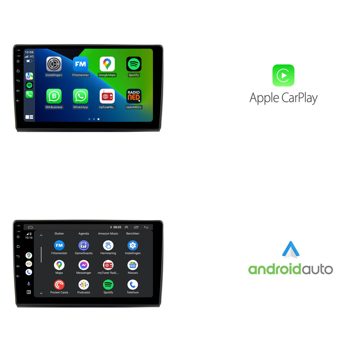 Autoradio CarPlay & Android Auto pour Fiat Bravo | 2006 à 2017 | Android 13 | Davilon-2