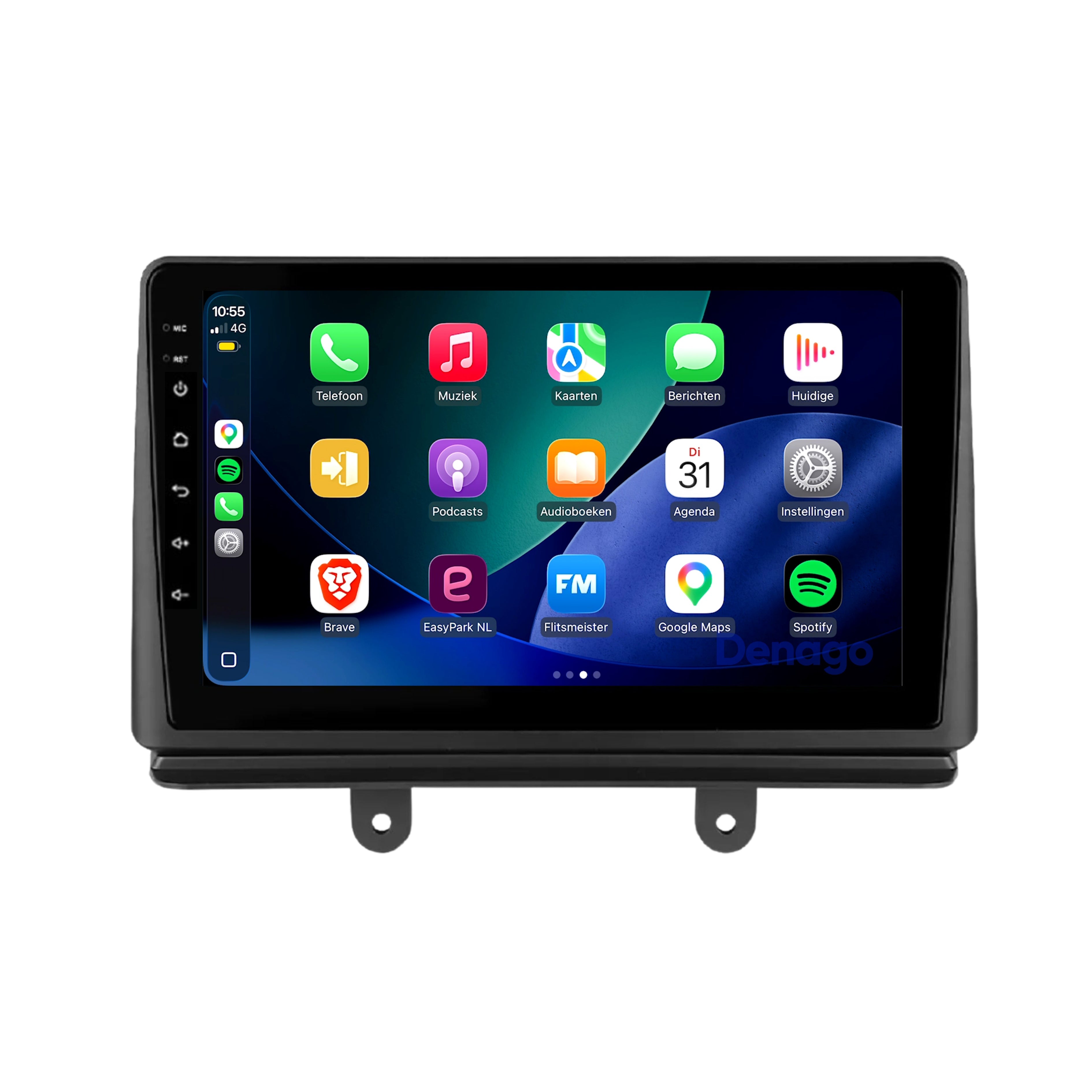 Fiat Doblo CarPlay autoradio | 2002 t/m 2009 | Denago DNG-A426 | 9 inch | Android 13 | Draadloos CarPlay & Android Auto