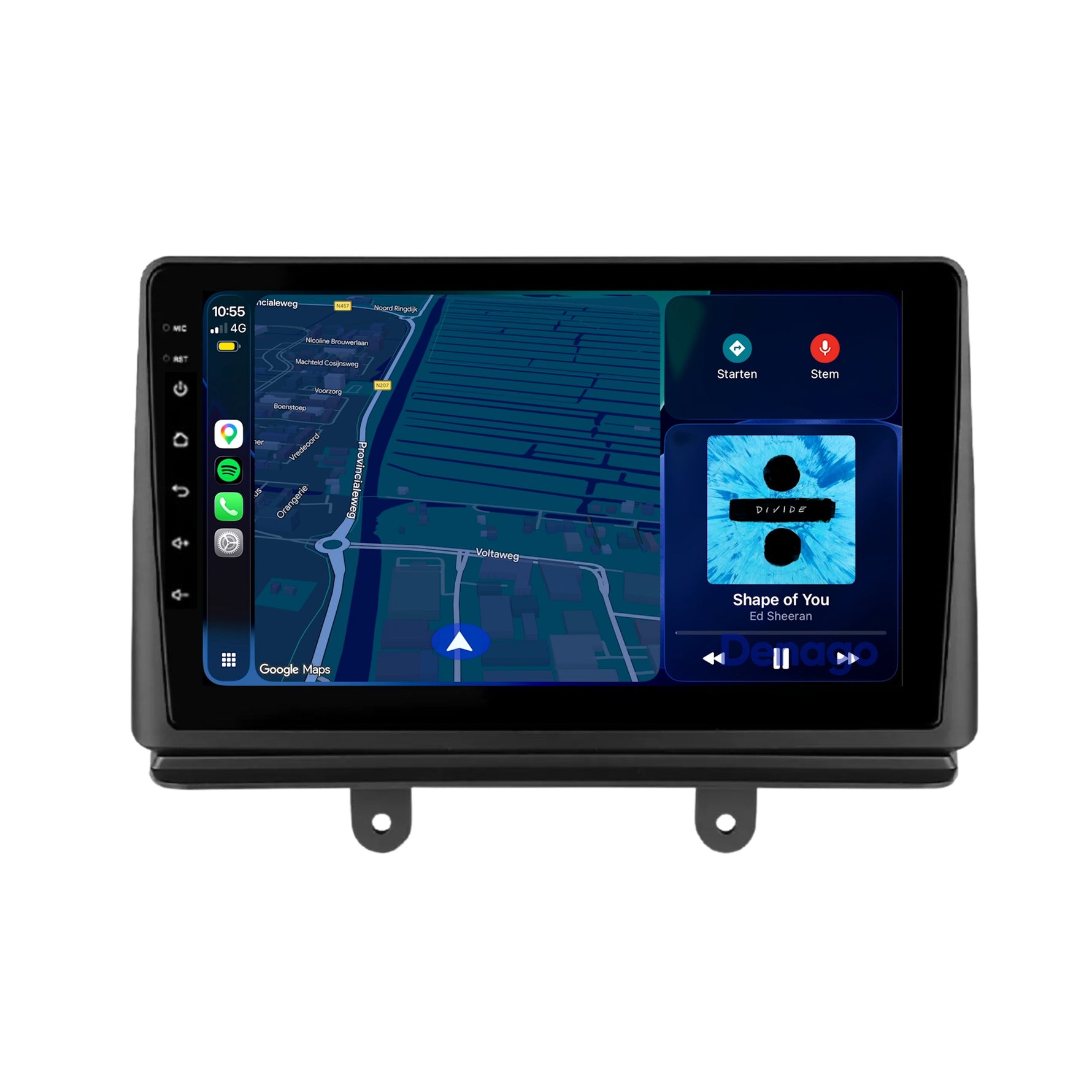 Fiat Doblo CarPlay autoradio | 2002 t/m 2009 | Denago DNG-A426 | 9 inch | Android 13 | Draadloos CarPlay & Android Auto