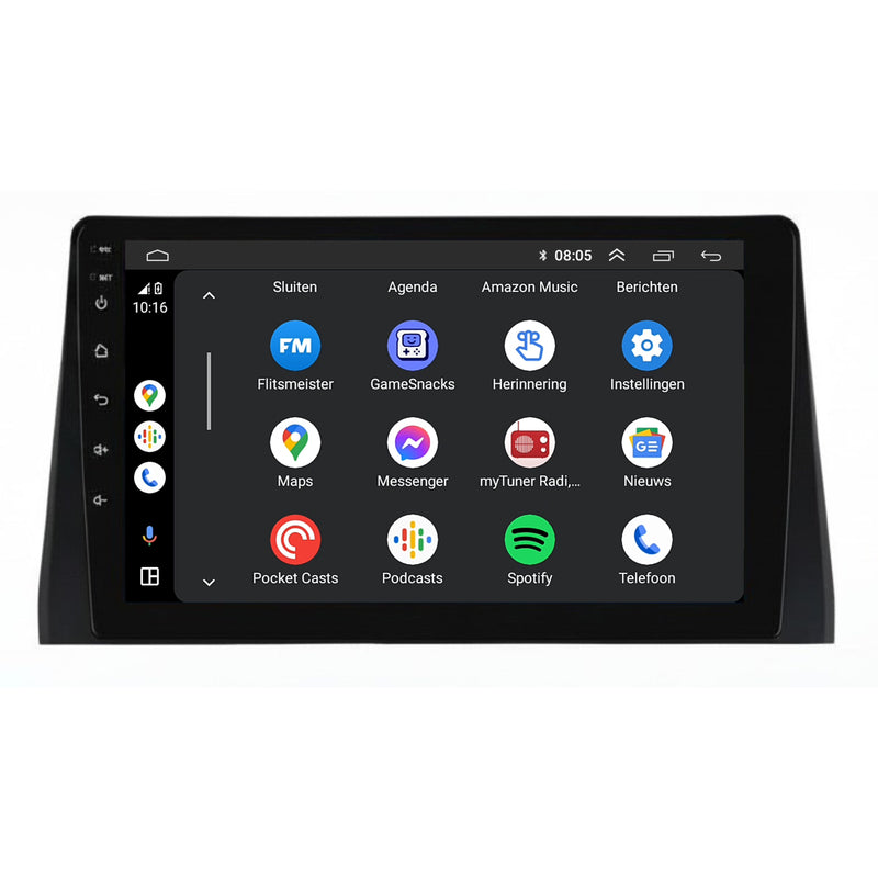 Fiat Doblo CarPlay & Android Auto autoradio | 2021 t/m 2024 | Android 15 | Davilon-3