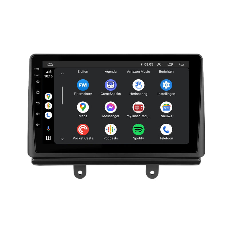 Fiat Doblo | Android 13 | Autoradio | 2002 t/m 2009 | CarPlay & Android Auto-3