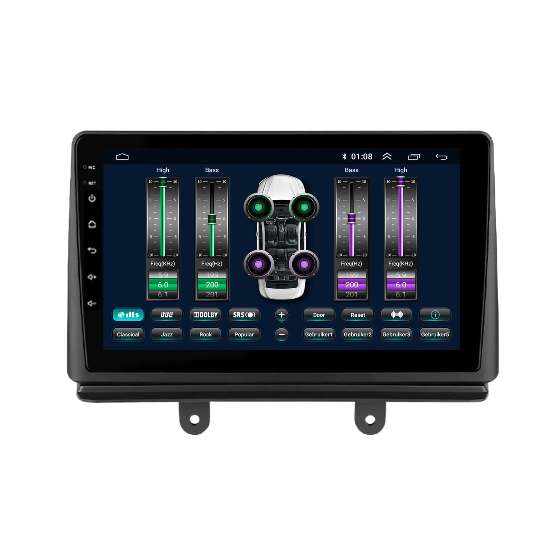 Fiat Doblo | Android 13 | Autoradio | 2002 t/m 2009 | CarPlay & Android Auto