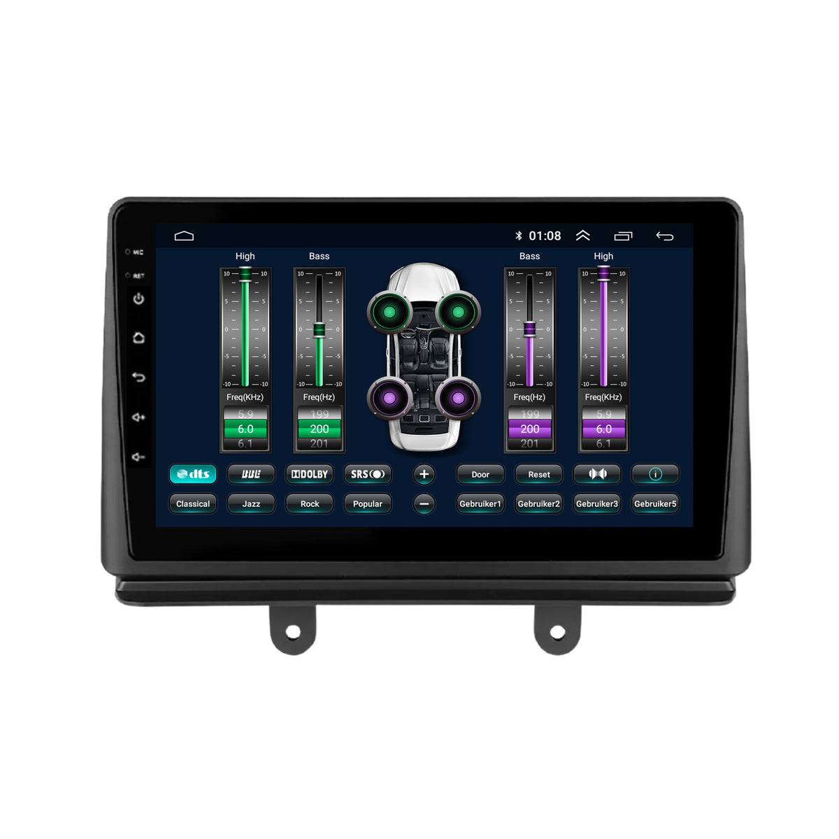 Fiat Doblo | Android 13 | Autoradio | 2002 t/m 2009 | CarPlay & Android Auto-7