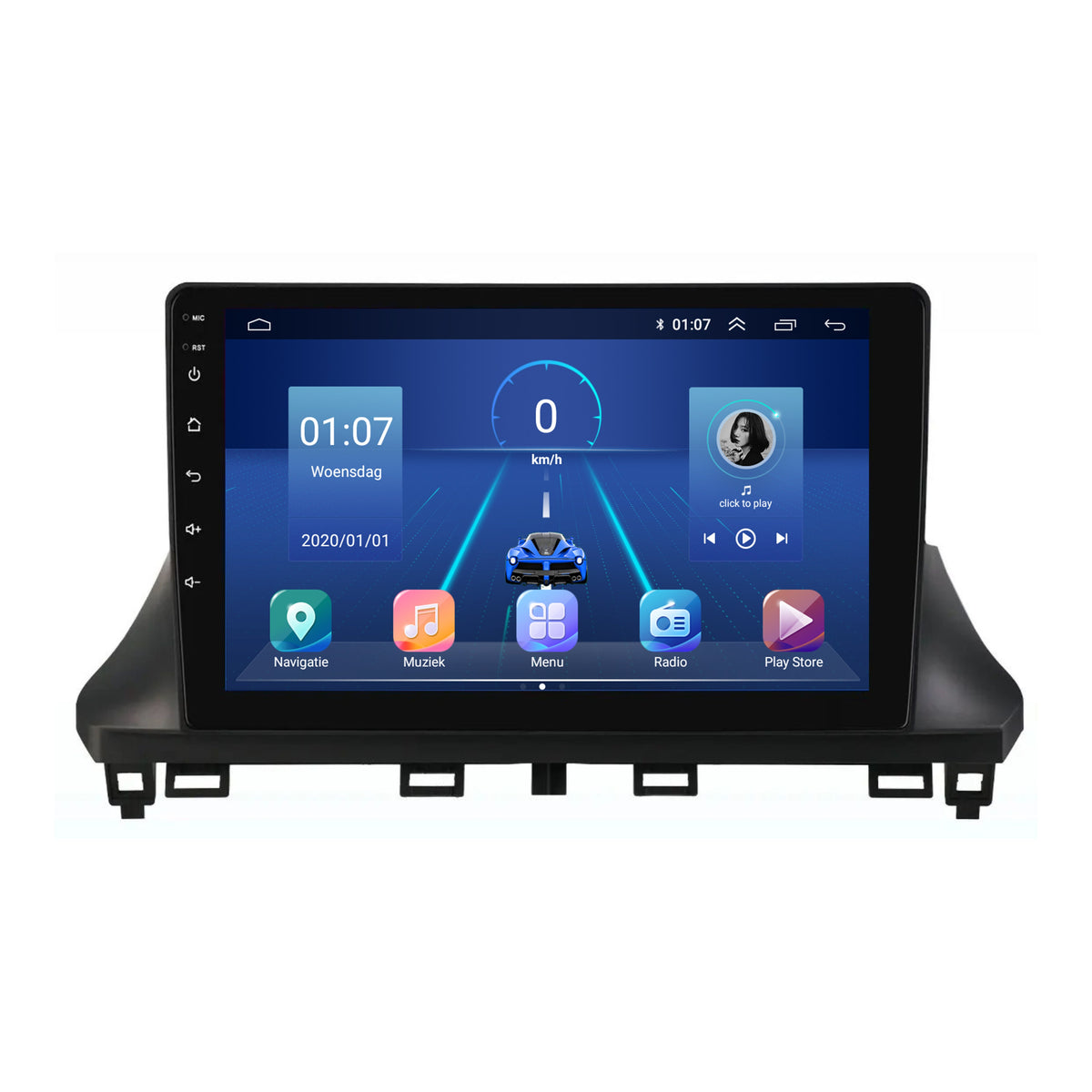 Citroën Jumpy CarPlay & Android Auto autoradio | 2024 t/m 2026 | Android 15 | Davilon-5