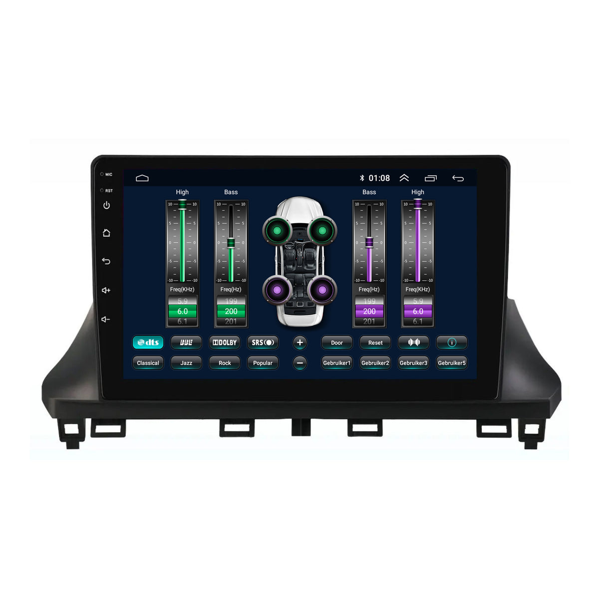 Opel Vivaro CarPlay & Android Auto autoradio | 2024 t/m 2026 | Android 15 | Davilon-7