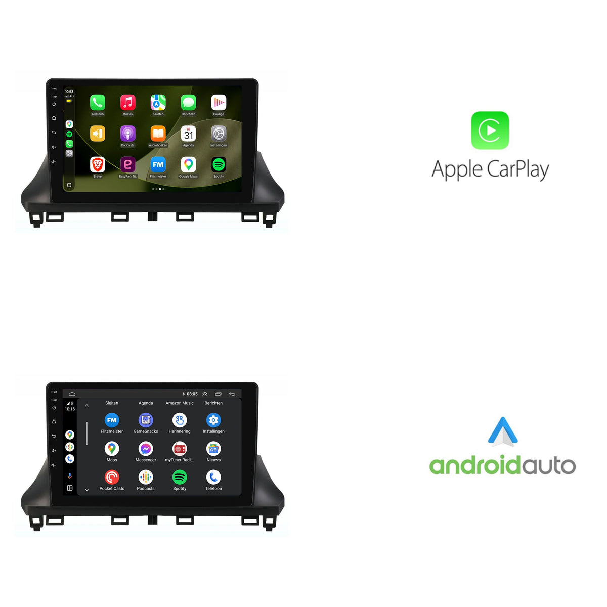 Citroën Jumpy CarPlay & Android Auto autoradio | 2024 t/m 2026 | Android 15 | Davilon-2