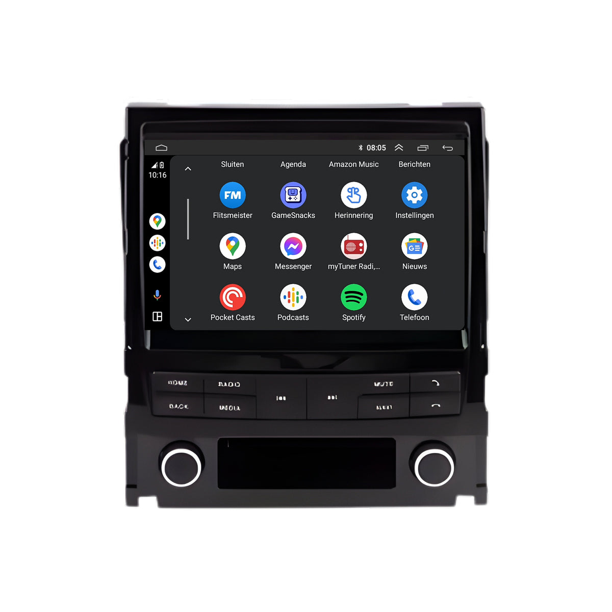 Cadillac Escalade CarPlay & Android Auto autoradio | 2007 t/m 2014 | Android 15 | Davilon-4