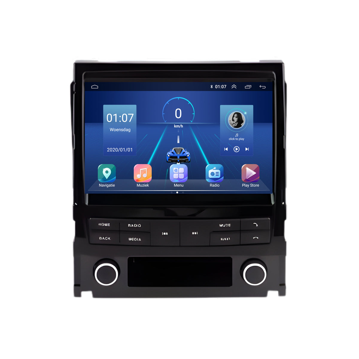 Cadillac Escalade CarPlay & Android Auto autoradio | 2007 t/m 2014 | Android 15 | Davilon-6