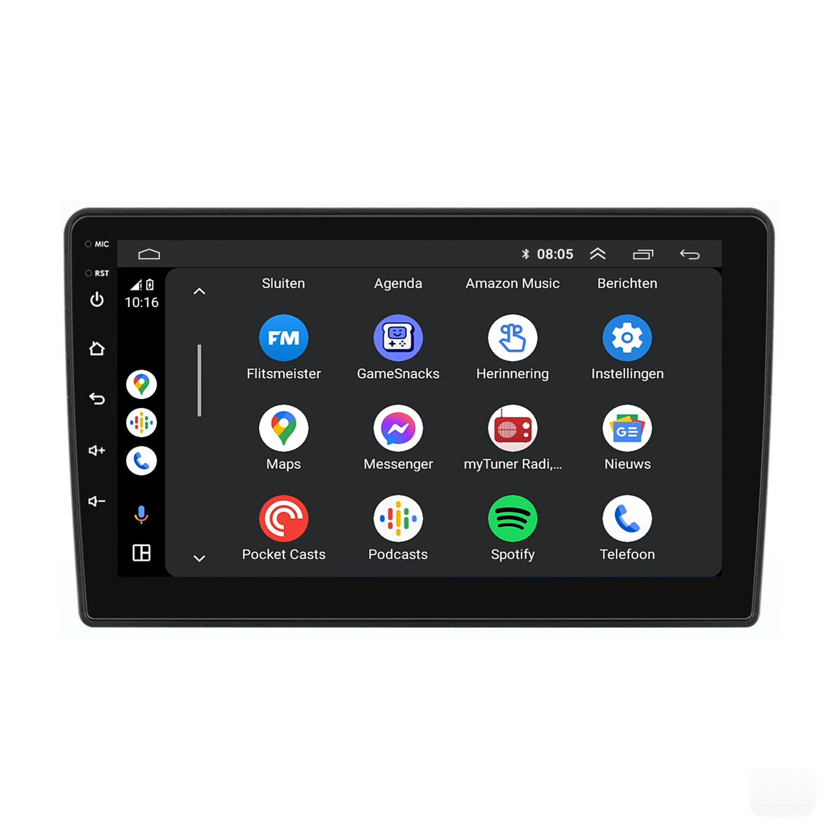 Ford Fusion CarPlay & Android Auto autoradio | 2002 t/m 2005 | Android 15 | Davilon-7