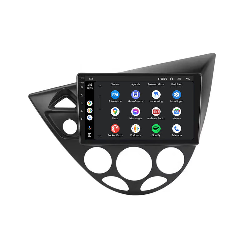 Autoradio CarPlay & Android Auto pour Ford Focus / Fiesta | 1995 à 2004 | Android 13 | Davilon-3