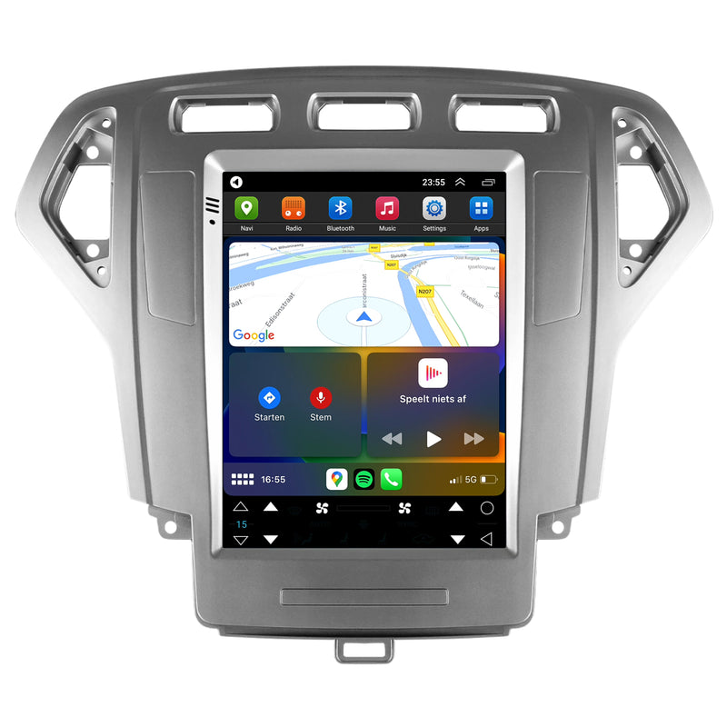 Ford Mondeo CarPlay & Android Auto autoradio | 2007 t/m 2014 | Android 15 | Davilon | Groot scherm-4