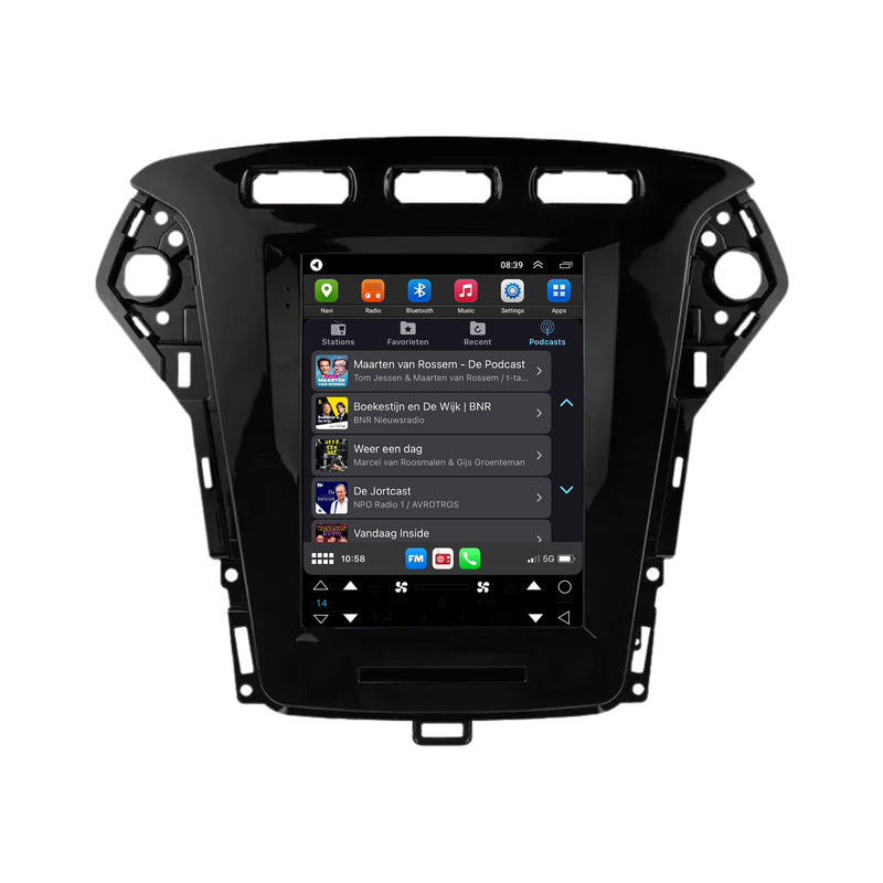 Ford Mondeo Mk4 CarPlay & Android Auto autoradio | 2007 t/m 2014 | Android 15 | Davilon-5