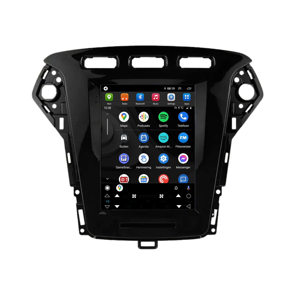 Ford Mondeo Mk4 CarPlay & Android Auto autoradio | 2007 t/m 2014 | Android 15 | Davilon-3