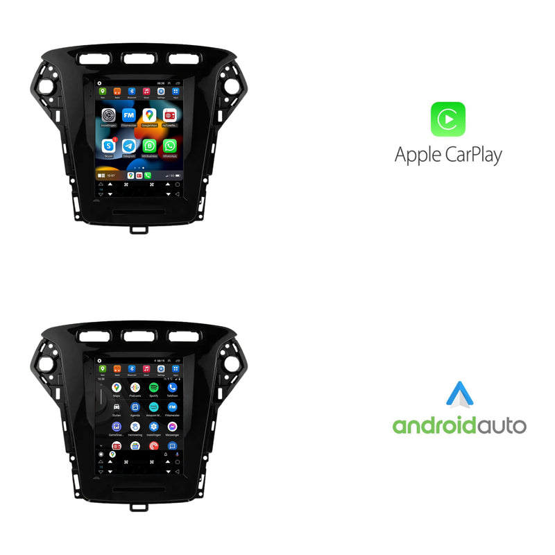 Ford Mondeo Mk4 CarPlay & Android Auto autoradio | 2007 t/m 2014 | Android 15 | Davilon-2