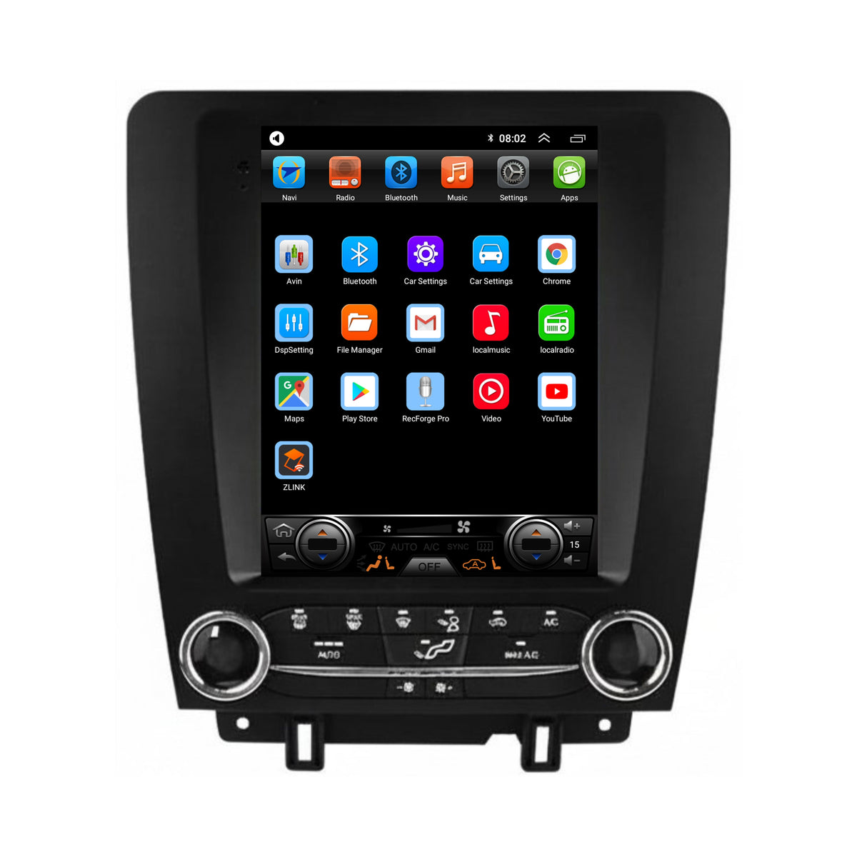Ford Mustang CarPlay & Android Auto autoradio | 2010 t/m 2013 | Android 15 | Davilon-6