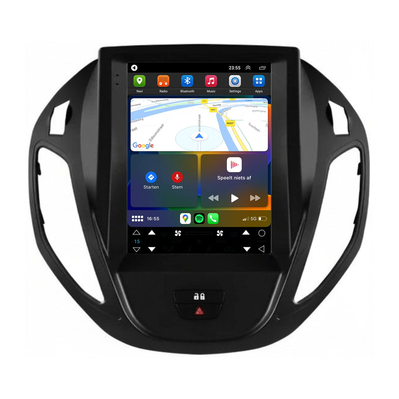 Ford Tourneo Courier CarPlay & Android Auto autoradio | 2012 t/m 2023 | Android 15 | Davilon-4